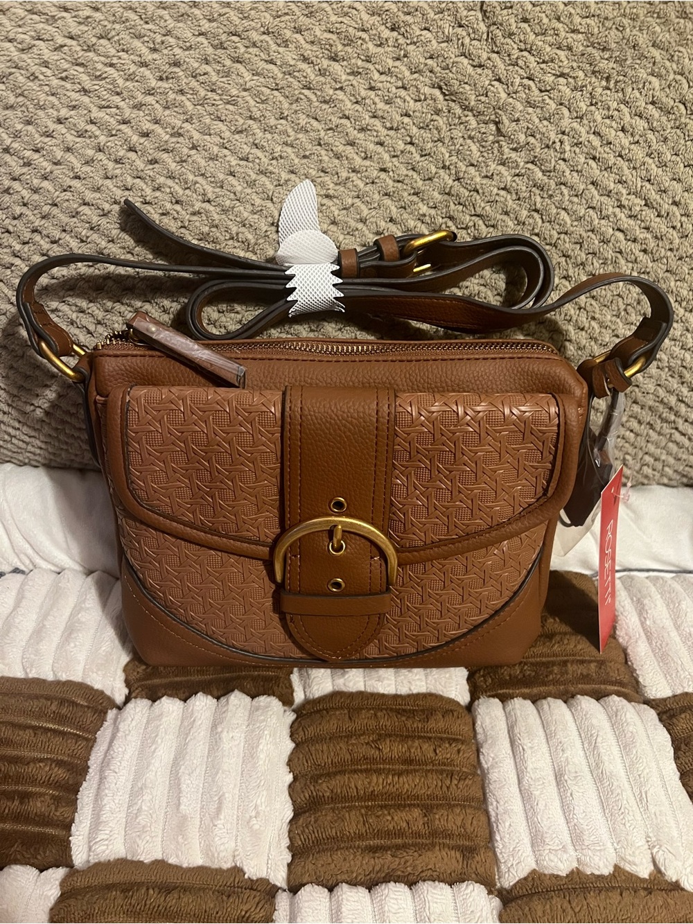 Rosetti Scarlet Crossbody in Luggage NWTS!